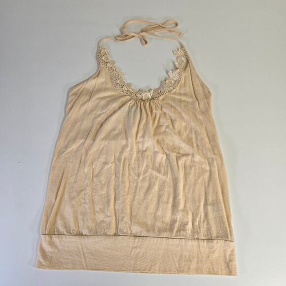 Sweetees Floral Lace Halter Top size Small - Picture 1 of 7